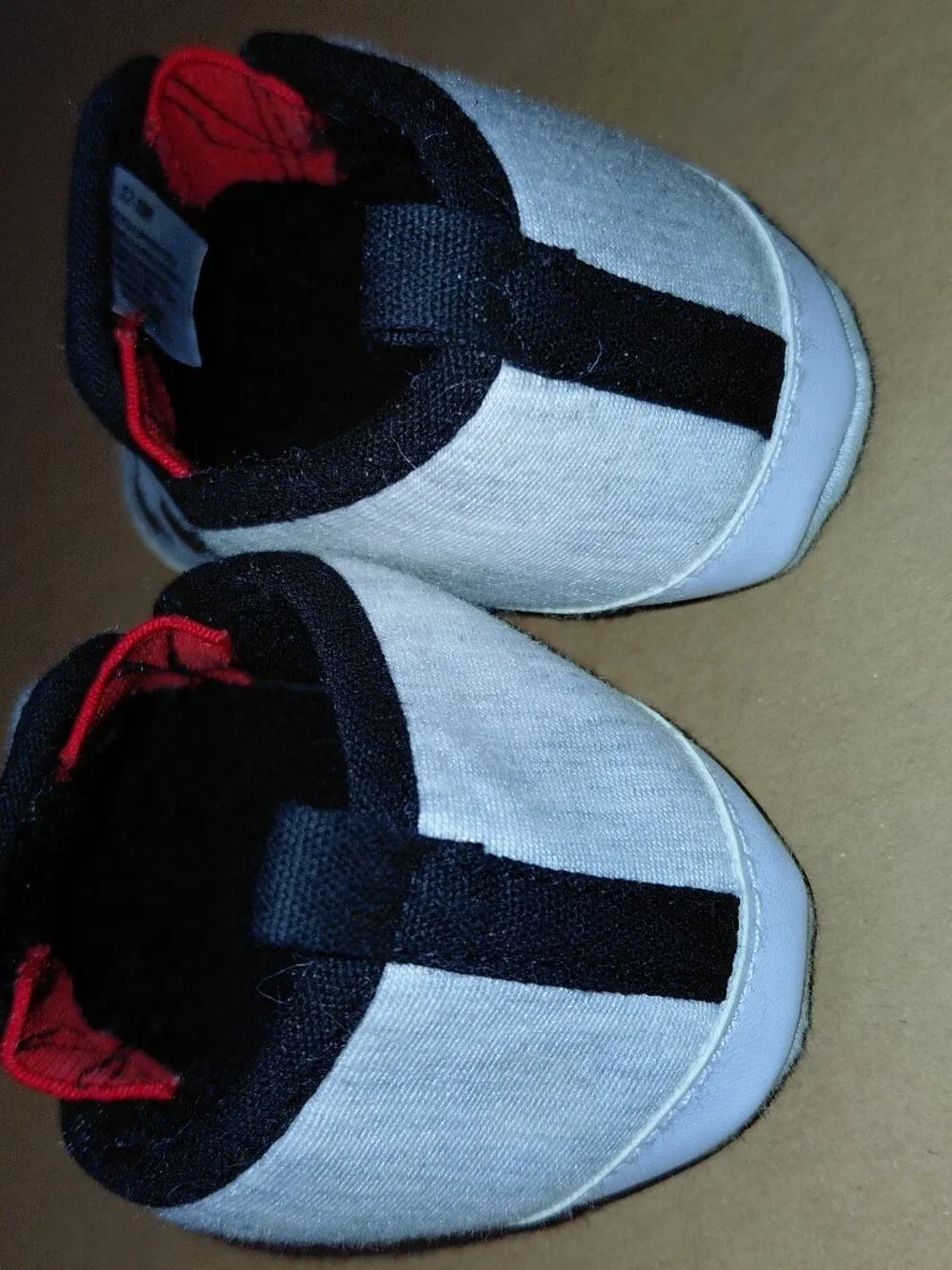 Disney Mickey Mouse Black Infant Prewalker Soft Sole Slip-on Shoes